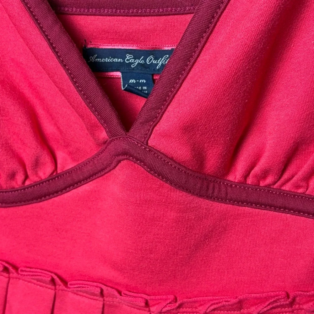 VTG American Eagle Outfitters Y2K Babydoll Sleeveless Mini Dress Women's M - Picture 11 of 11